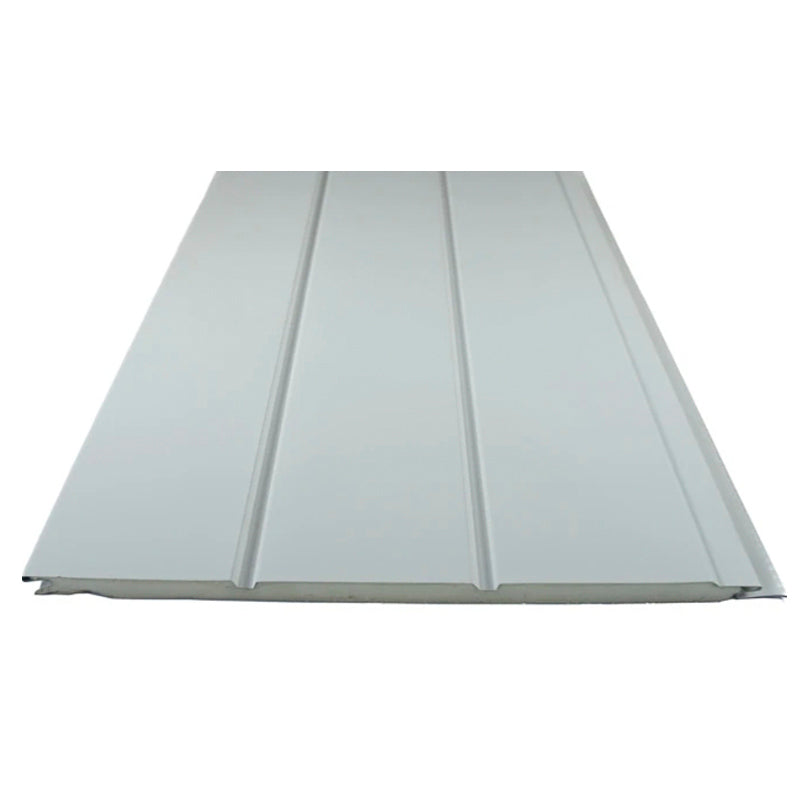 Metal Siding Blanco 3 tablas