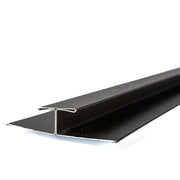 Perfil H Metal Siding Negro